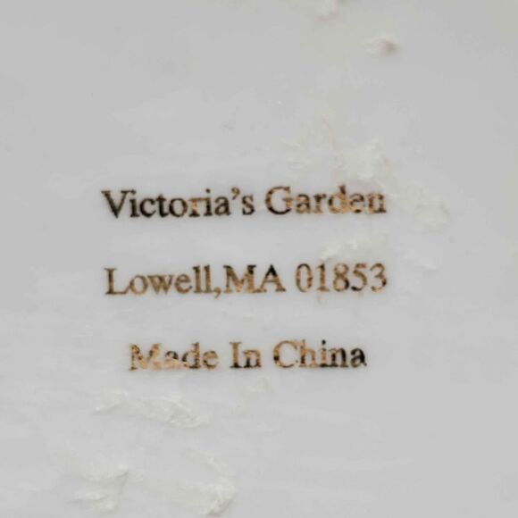 Victoria's Garden Mini Teapot Purple Violets 4.5" - Picture 7 of 8